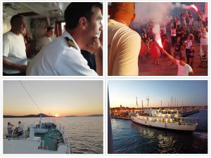 VIDEO: ISPRAĆAJ KAKVOG NIJEDAN BROD NIJE IMAO Tijatova posljednja plovidba na liniji 505