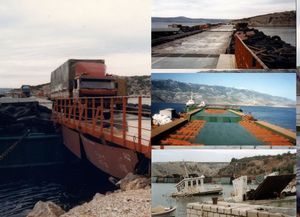 FOTO Prošlo je 30. godina izgradnje pontonskog mosta u Novskom ždrilu - Spojio je Dalmaciju s ostatkom Hrvatske