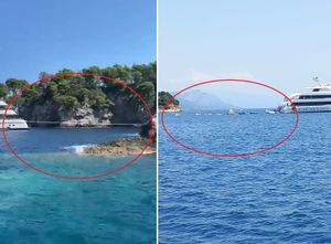 Smije li jahta privezivati sredstva za zabavu na ovakav način i koliko daleko od obale mora biti plovilo nakon što se priveže?