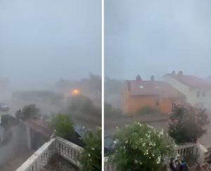 VIDEO Kataklizmičke scene iz Malog Lošinja