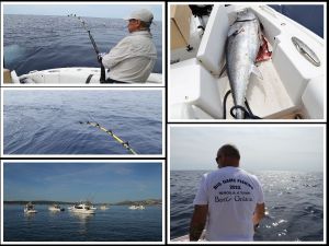 S 11 tuna na udici, ekipa Corto kapetana Bepa Svaline, pobjednici prvog dana Big Game Kaštela 2023.