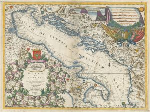 Drugi put nakon 329 godina izdana Coronellijeva zbirka karata istočnog Jadrana iz 1694.