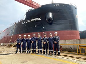 Novi brod Atlantske plovidbe: U kineskom brodogradilištu porinut AP Dubrovnik