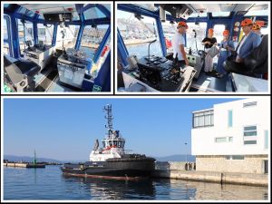 FOTO U sastavu Jadranskog pomorskog servisa odnedavno novi tegljač, obišao ga i riječki gradonačelnik