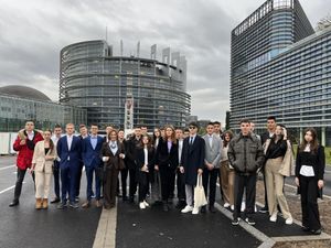 Eko grupa "Zdravo more" Pomorske škole Split gostovala u Europskom parlamentu