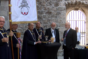 Viteška svečanost Bratovštine hrvatskih vinskih vitezova u Dubrovniku