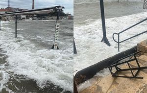 Obilna kiša 'potopila' Istru - More se izlilo u Rovinju, Vrsaru, Poreču, Fažani, Umagu, Novigradu...