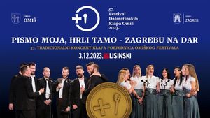 Tradicionalni koncert “Pismo moja, hrli tamo – Zagrebu na dar”, 3.prosinca 2023.