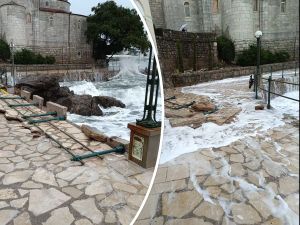 Nevrijeme odronilo šetnicu u Opatiji!