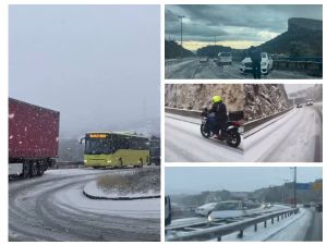 KAOS NA SPLITSKOM PODRUČJU Snijeg opet iznenadio Dalmatince, većina nema zimske gume - Policija: "Apeliramo na vozače..."