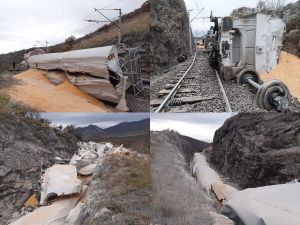 Počelo uklanjanje vagona i rasutog tereta s pruge kod Rijeke. Najveće štete trpi Luka Rijeka!