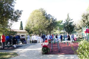 Unutar bolničkog parka Županijske specijalne bolnice na Rabu, otvoren park za vježbanje i rehabilitaciju