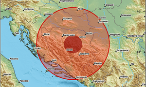 SNAŽAN POTRES U BiH Osjetio se diljem Dalmacije!