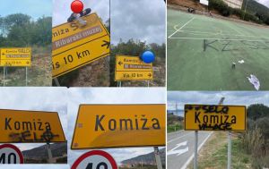 Komiža išarana grafitima: "Netko je želio ozbiljno posvađati otočane"