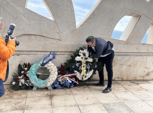 U Splitu tradicionalno položeni vijenci povodom blagdana Svetog Nikole, zaštitnika pomoraca