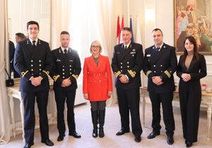 U Dubrovniku prijem za zapovjednika broda, kapetana nizozemske fregate s članovima posade
