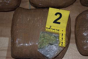 Splitska policija Crnogorcu u automobilu pronašla više od 22 kg marihuane!