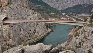 USKORO OTVARANJE Most preko Cetine i zaobilaznica trebali bi smanjiti nesnosne gužve između Splita i Omiša