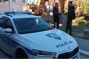 VIDEO Svađa na Gripama! Splitski dogradonačelnik u borbi za zaštićena stabla - stigla policija!