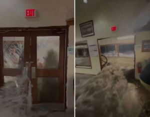VIDEO: NEPREDVIĐENI VAL Potopljena američka vojna baza u Pacifiku