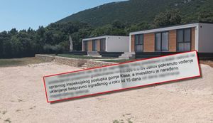 Inspektorica zatvorila ilegalni kamp na Lošinju: "Imate rok od 15 dana..."