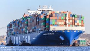 Brod T. Roosevelt, koji može ukrcati više od 14.402 kontejnerske jedinice, stigao u Luku Koper