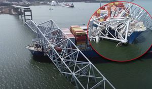 Šest nestalih radnika smatra se mrtvima nakon urušavanja mosta u Baltimoreu