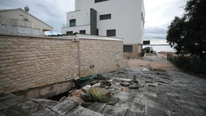 Oštećen prilazni put koji vodi do luksuznih vila u vlasništvu Luke Modrića