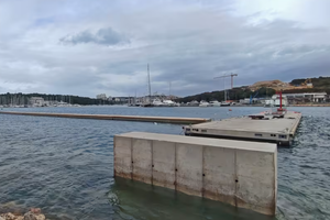 Kraju se privode "zabranjeni" radovi na vezovima u Puli