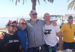 Ričard stigao u Split - sunce, more, pršut, sir i vino!