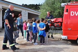 Vatrogasci s Ugljana mališane su učili kako izbjeći izbijanje požara!