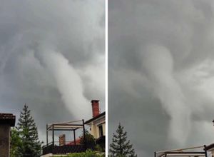 VIDEO Na sjeveru Jadrana se pojavio manji tornado!