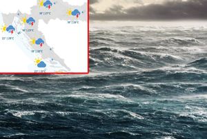 VELIKA PROMJENA VREMENA Dolaze nam pljuskovi i olujna bura!