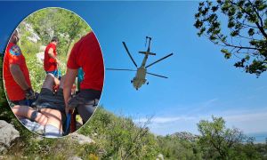 HGSS opisao spašavanje turista na Velebitu