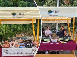 IZ POJA NA TRPEZU Sajam domaćih proizvoda na Mljetu