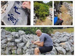 AUSTRIJANAC KAO UZOR SVIMA! Došao na Ist i nakon puno muke i truda, očistio i markirao sve zapuštene putove kako bi drugi sigurnije hodali otokom