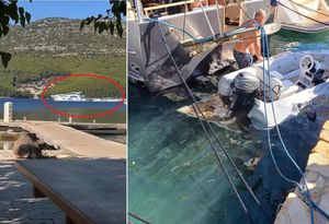 TURČIN PRITVOREN NA 30 DANA Snažnim motorima ove jahturine projurio na sto metara od obale: "Napravio je štetu kakva se ne pamti!"