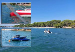 Ronioci iz Medulina zabrinuti za sigurnost: "Turisti presjekli ogradu od kupališta i privezali svoja plovila - Zvali smo i kapetaniju, pogledajte gdje su..."