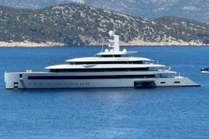 Ovo je 100 - metarska jahta suosnivača Whatsappa viđena pred Lopudom!