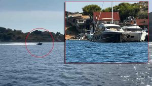 Zgroženi jedriličar s Kornata: "Pogledajte ovog idiota s jet skijem, djeca su mi u moru, ronioc u blizini, umalo ga je pogodio!"