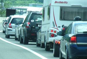 Kilometarske kolone na autocesti