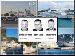 BRODOVI TRUBE NJIMA U SPOMEN Danas posljednji ispraćaj Denisa i Boška, kormilara i vođe stroja Lastova