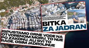 Jutarnji: Brodari priznali prijetnju novinarima Morskog, priznali da zagađuju more, da rade protuzakonito i gradnju ilegalne luke: "Policija nas do danas nije kontaktirala!"