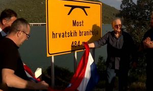 Most Bistrina u Malostonskom zaljevu preimenovan u Most hrvatskih branitelja