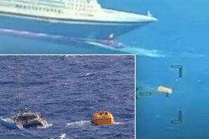 Kruzer spasio četiri osobe s tonućeg katamarana na Atlantiku!