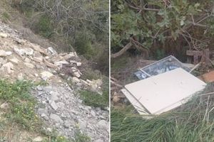 Netko je na području antičke Salone odložio građevinski otpad