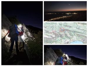 Strani planinar slomio nogu na vrhu Pelješca - HGSS na nepristupačnom terenu, čekat će helikopter do jutra na temperaturi nižoj od 5°C!