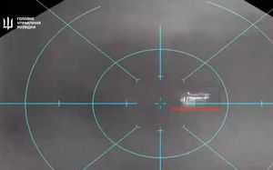 Ukrajinci pomorskim dronom oborili ruski helikopter