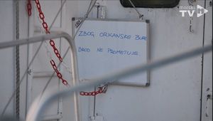 Orkanska bura privezala brodove u šibenskoj luci