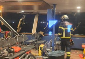 Sudar teglenice i trajekta u Hamburgu - ozlijeđeno 11 osoba
